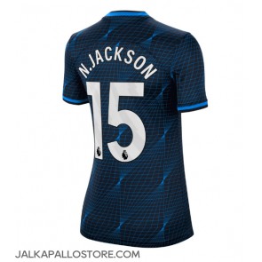 Chelsea Nicolas Jackson #15 Vieraspaita Naisten 2023-24 Lyhythihainen